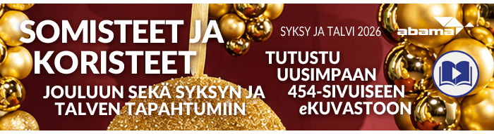 Somisteet ja koristeet, syksy–talvi 2026 – tutustu uusimpaan e-kuvastoon.